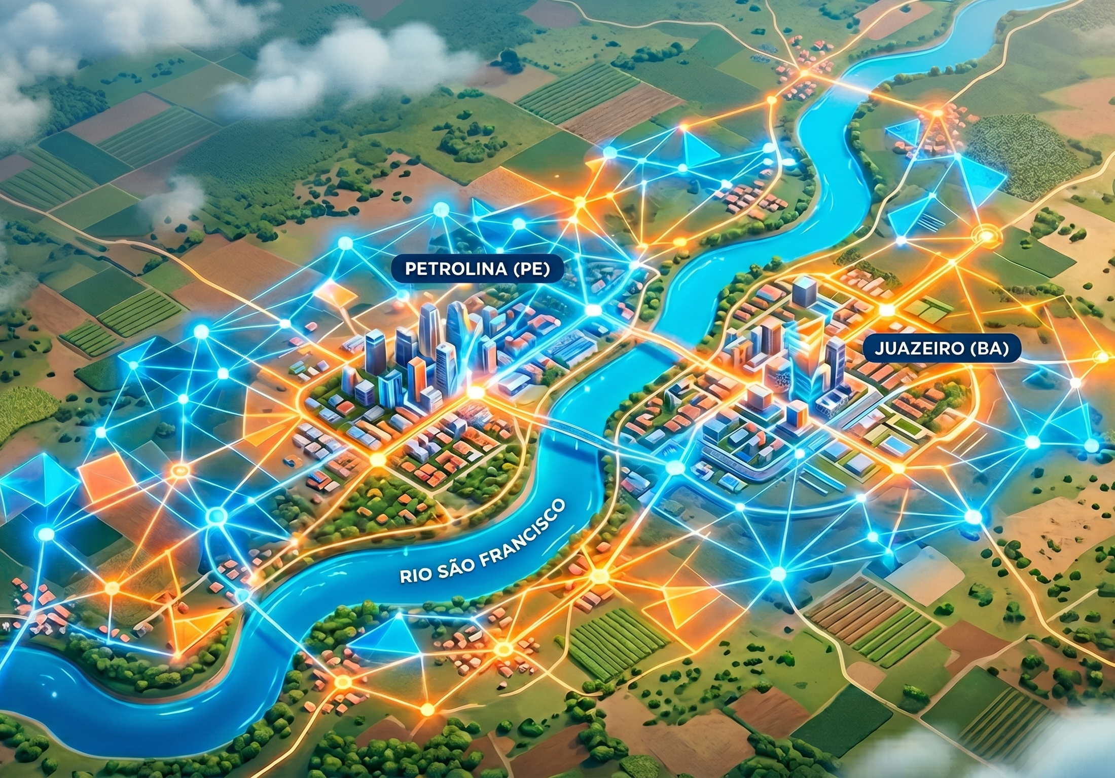 VGRNET internet fibra óptica — área de cobertura